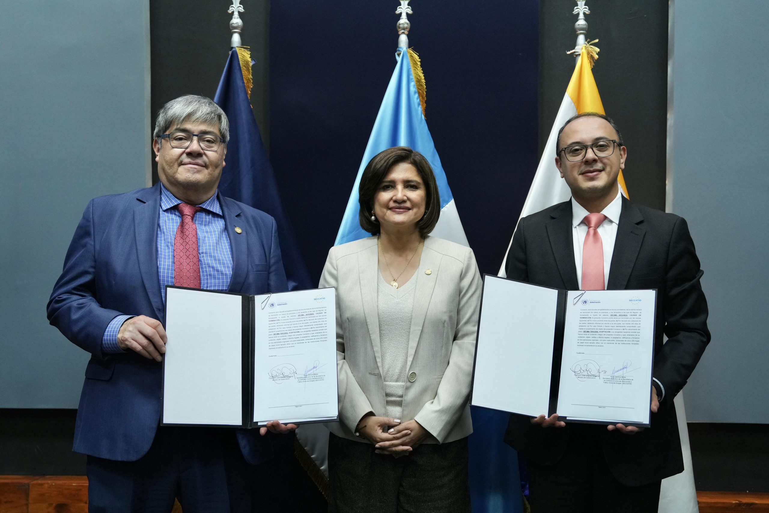 Vicepresidenta lidera firma de convenio de entornos libres de drogas para los jóvenes. / Foto: Vicepresidencia de la República.