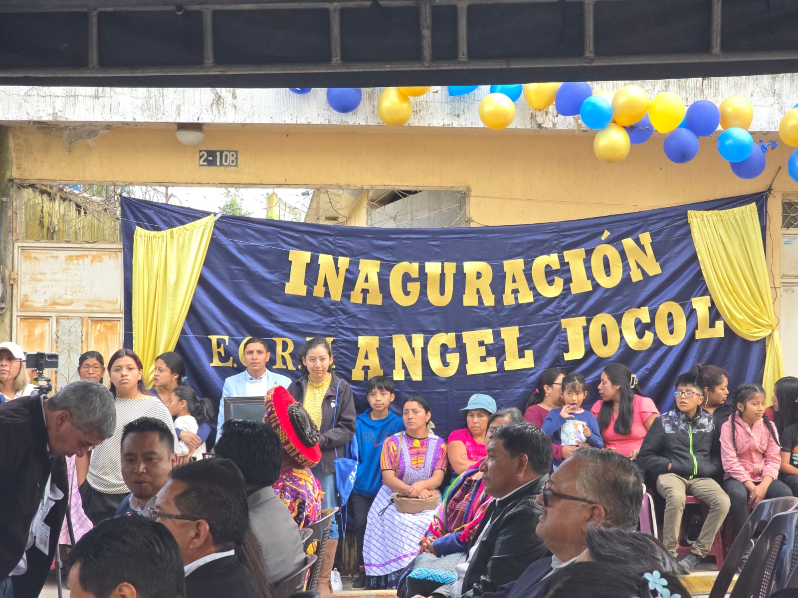 Entregan nuevas instalaciones de la Escuela Primaria Ángel Jocol, en el municipio de La Esperanza