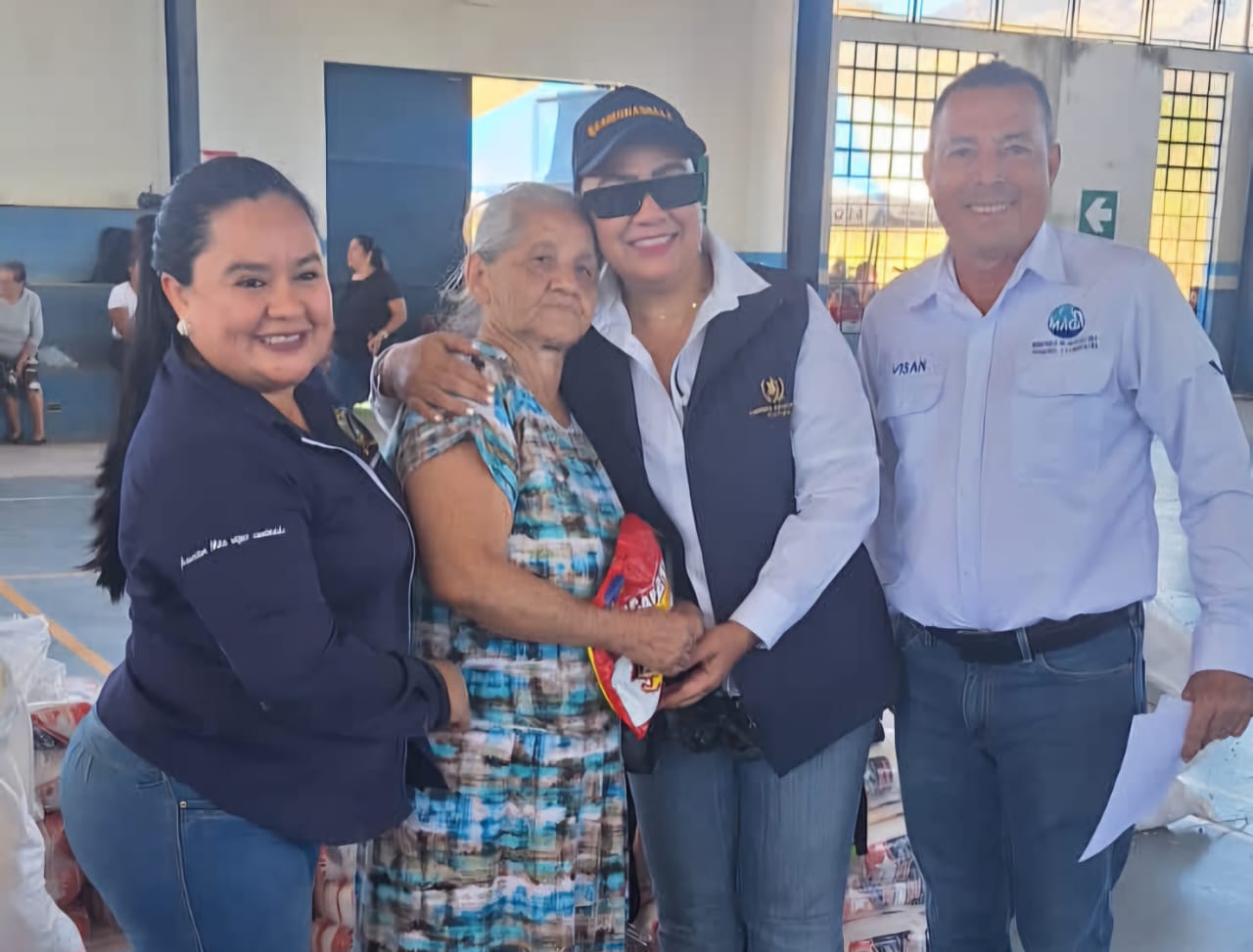 Más de siete mil beneficiados con la entrega de alimentos en Asunción Mita