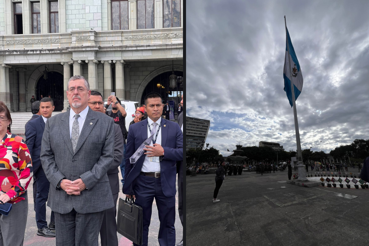 EN VIVO | Presidente Arévalo participa en acto por luto nacional luego de accidente en calzada La Paz