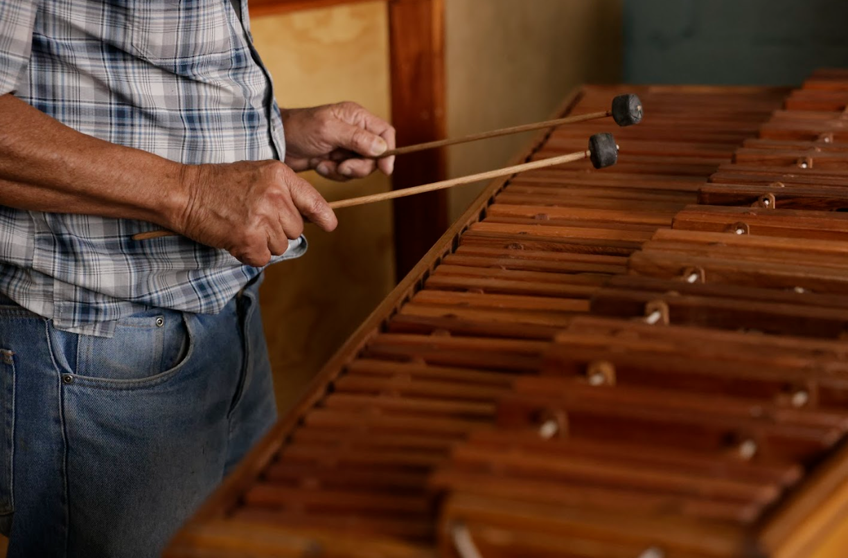 El Día de la Marimba se celebra el 20 de febrero en Guatemala. / Foto: Daniel Ordóñez.