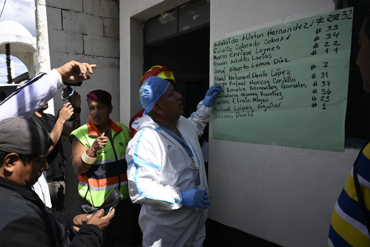 Inacif confirma que en accidente de calzada La Paz fallecieron 54 personas