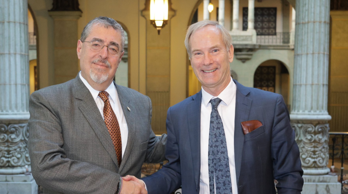 Presidente se reunió con el representante especial de la Unión Europea de Derechos Humanos