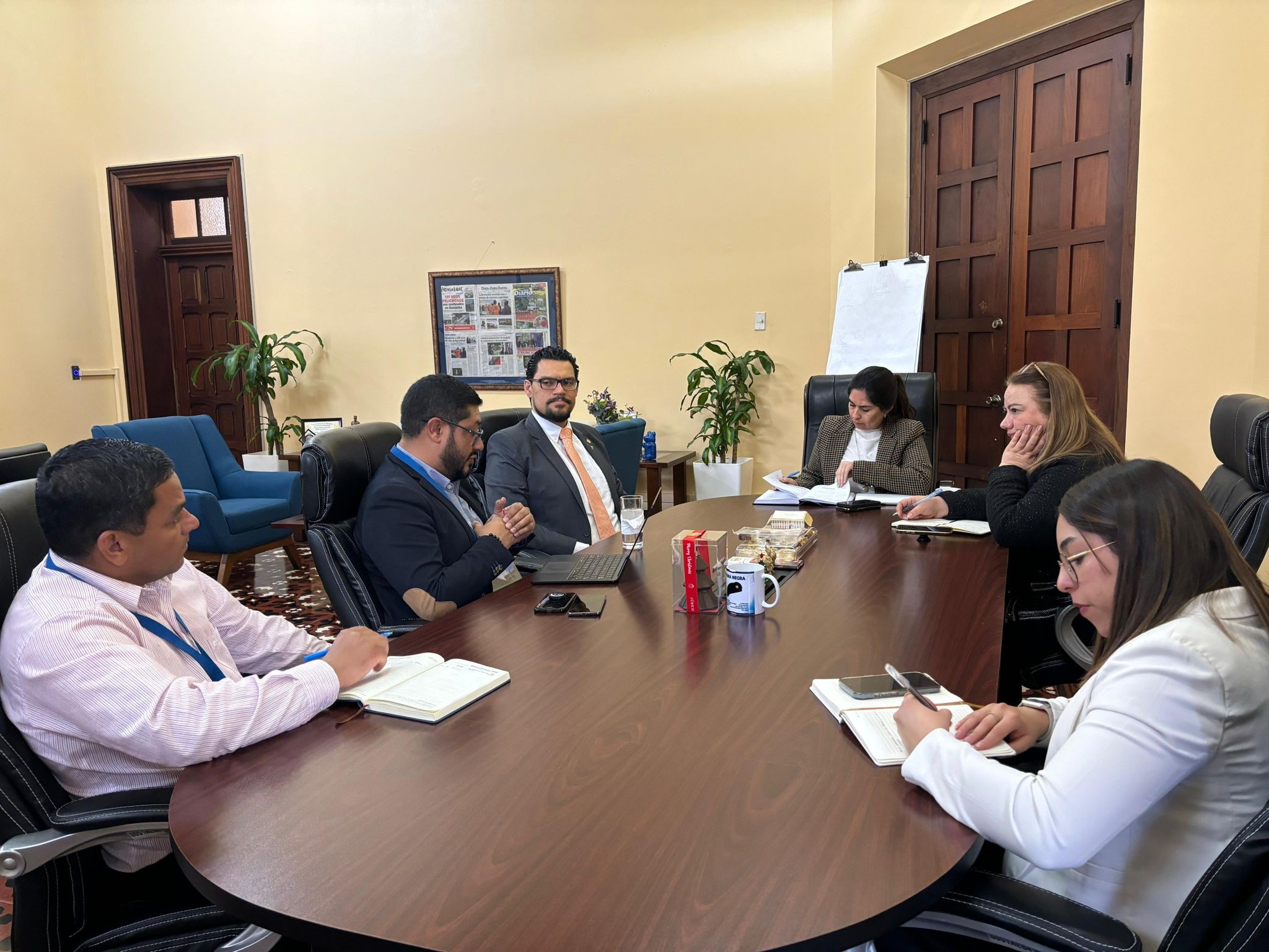 Dan seguimiento a las acciones de seguridad en Santa Rosa