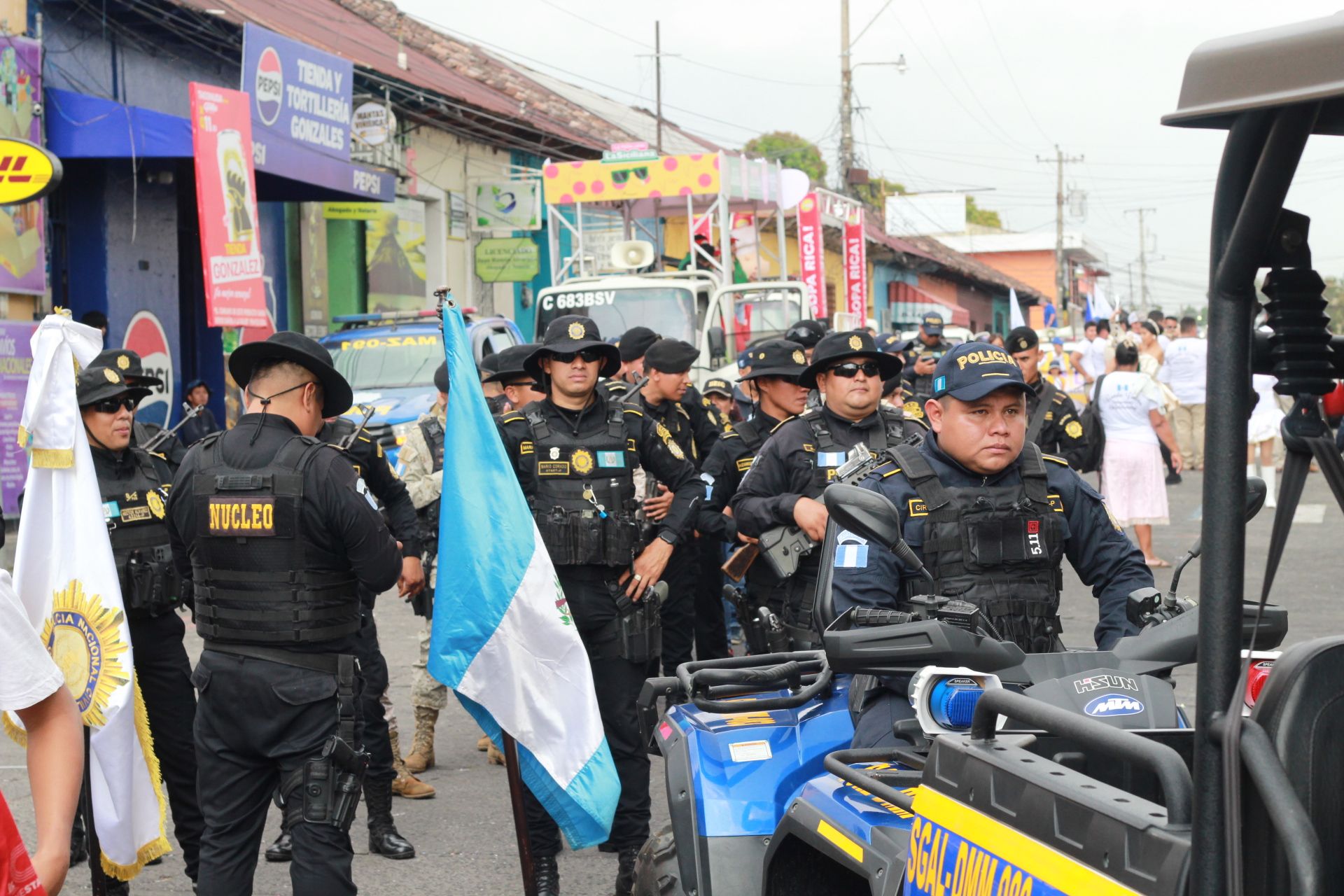 Una serie de acciones de prevención por carnaval de Mazatenango
