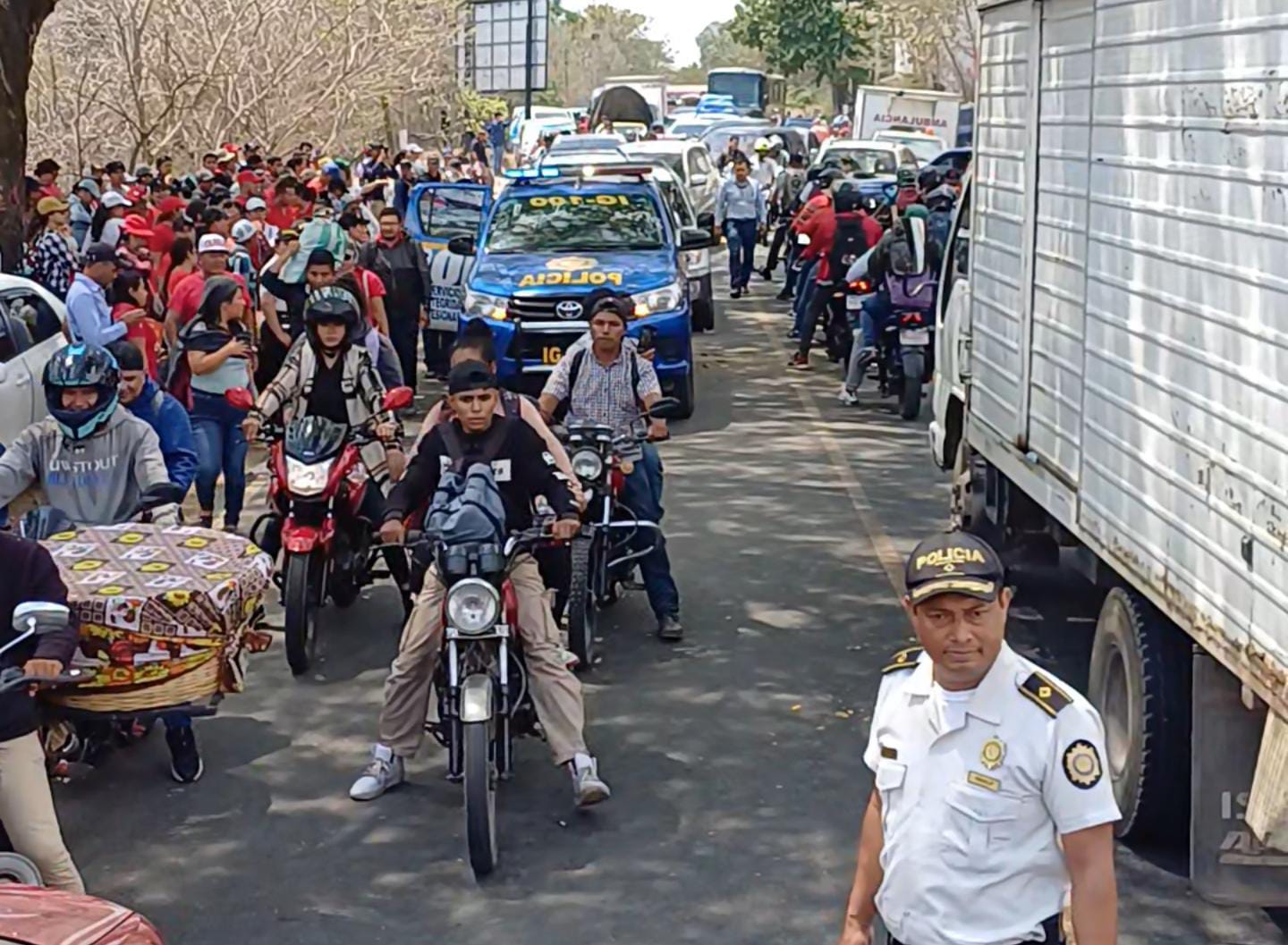 Diálogos permiten liberar bloqueo en el municipio de Quesada, Jutiapa