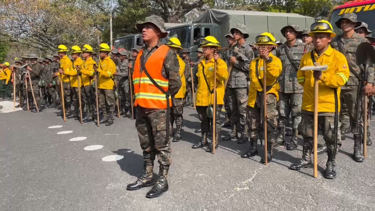 Destacan coordinación interinstitucional frente a incendios forestales en Jutiapa