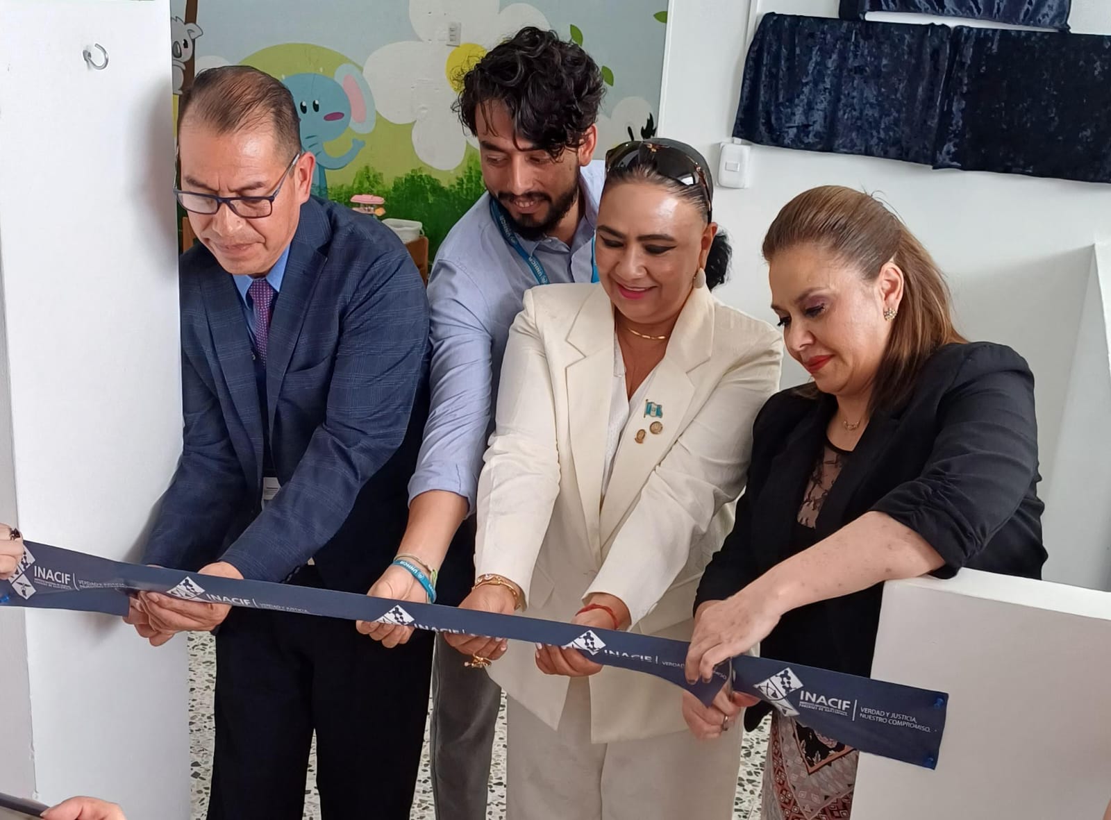 Autoridades inauguran sede del Inacif en Asunción Mita, Jutiapa. / Foto: Osmin Castro Gobernación de Jutiapa.