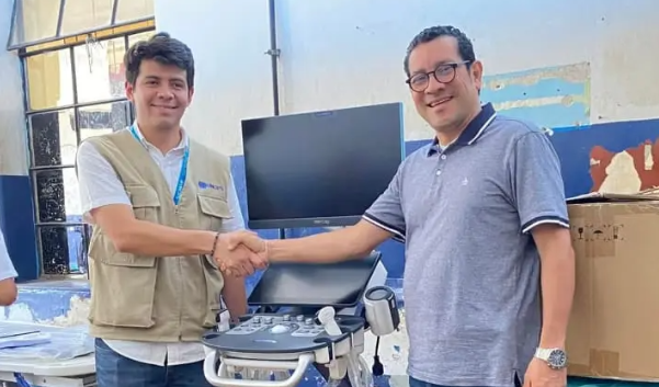 Hospital de Mazatenango contará con nuevo equipo de ultrasonidos. (Foto: MSPAS)