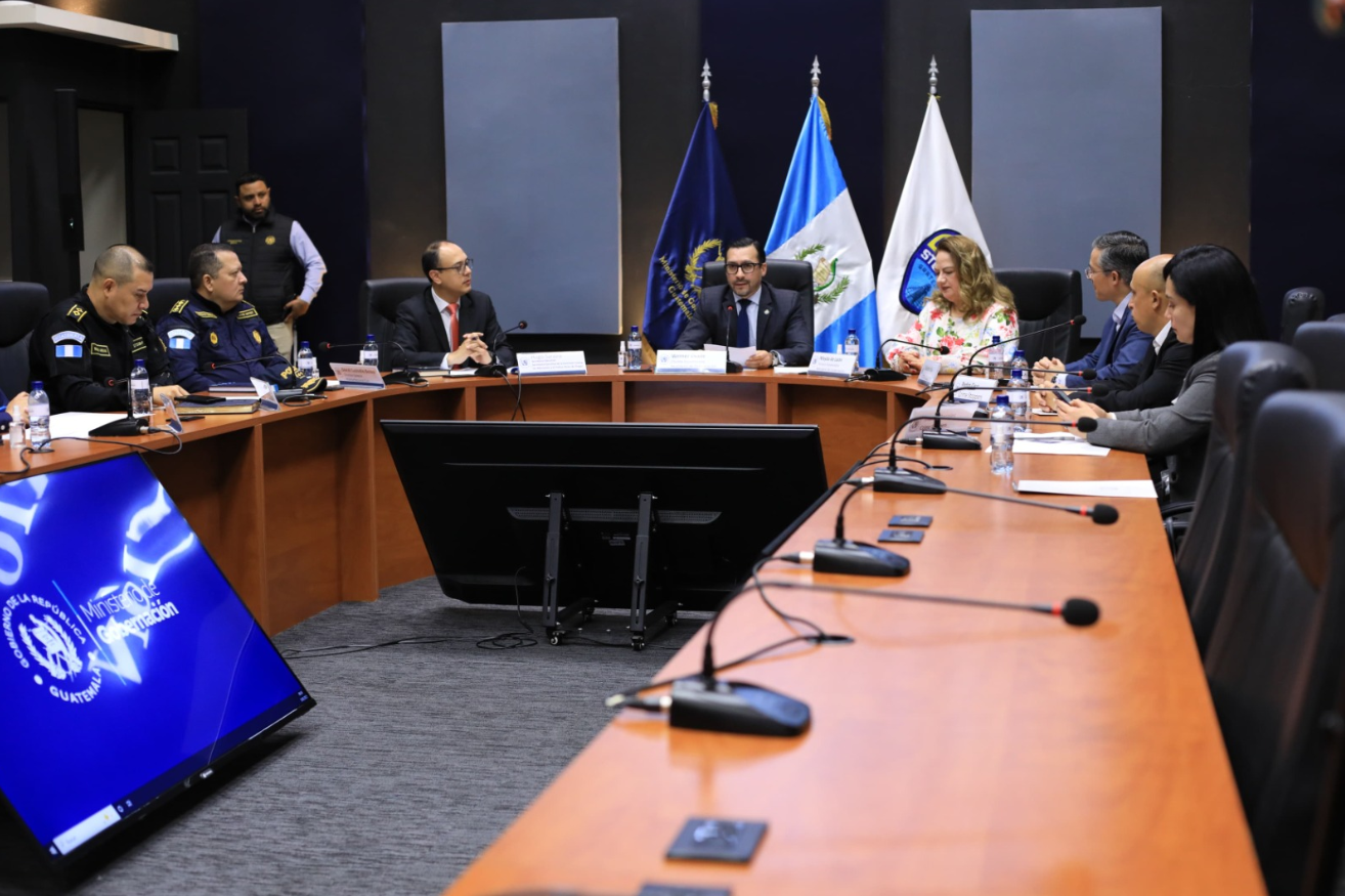 El Gobierno de Guatemala, por medio del Ministerio de Gobernación, lidera esta iniciativa. / Foto: Mingob.