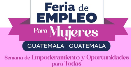 Mintrab llevará a cabo feria de empleo para mujeres este 6 de marzo.