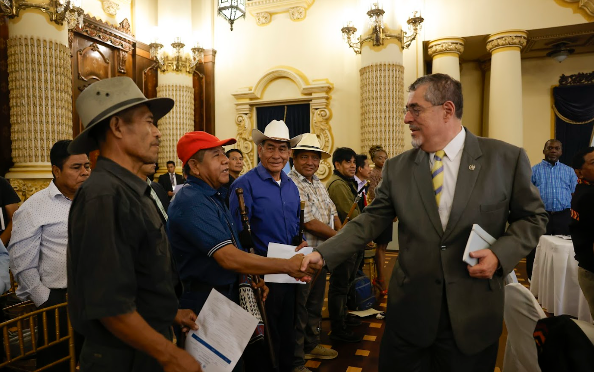 Pueblos indígenas agradecen “encuentros históricos” con el presidente Arévalo