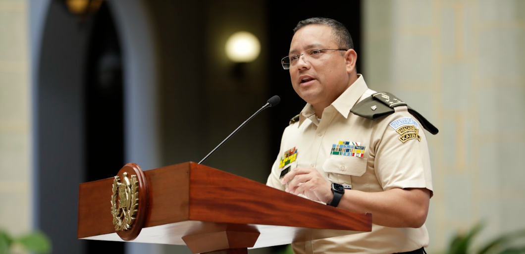 Ministro de la Defensa Nacional, Henry Sáenz. / Foto: Alex Jacinto.