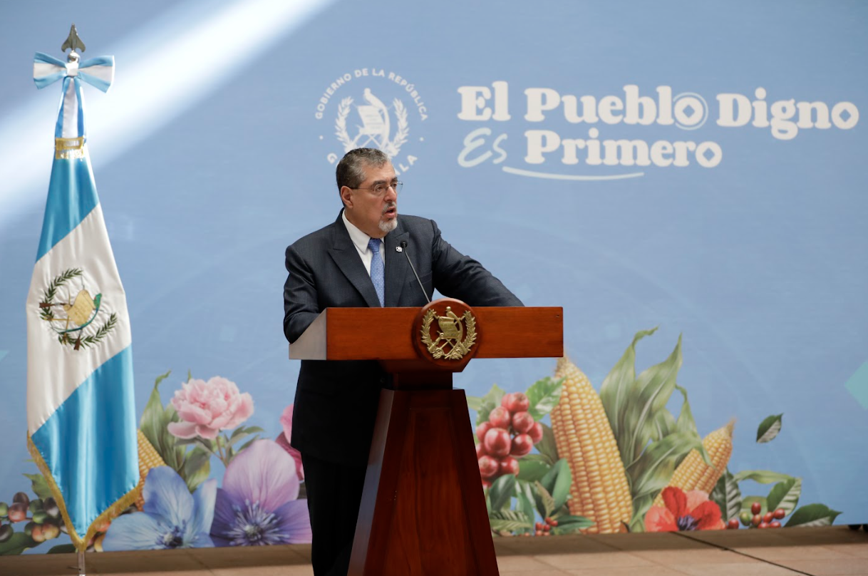 Presidente de la República, Bernardo Arévalo. / Foto Alex Jacinto