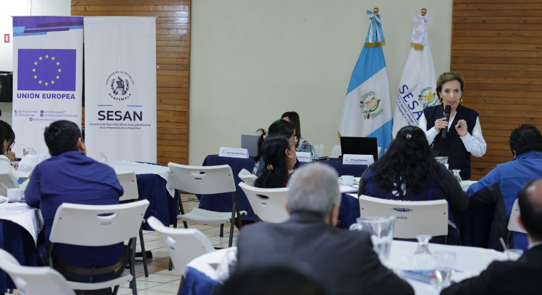 Buscan fortalecer la seguridad alimentaria en el país. /Foto: Sesan.