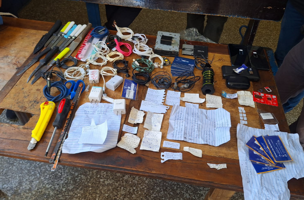 Ejecutan Requisa en Granja Modelo. /Foto: PNC.