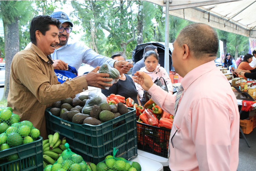 Los eventos de la Feria del Agricultor representan una oportunidad tanto para quienes producen como para quienes compran. / Foto: MAGA.