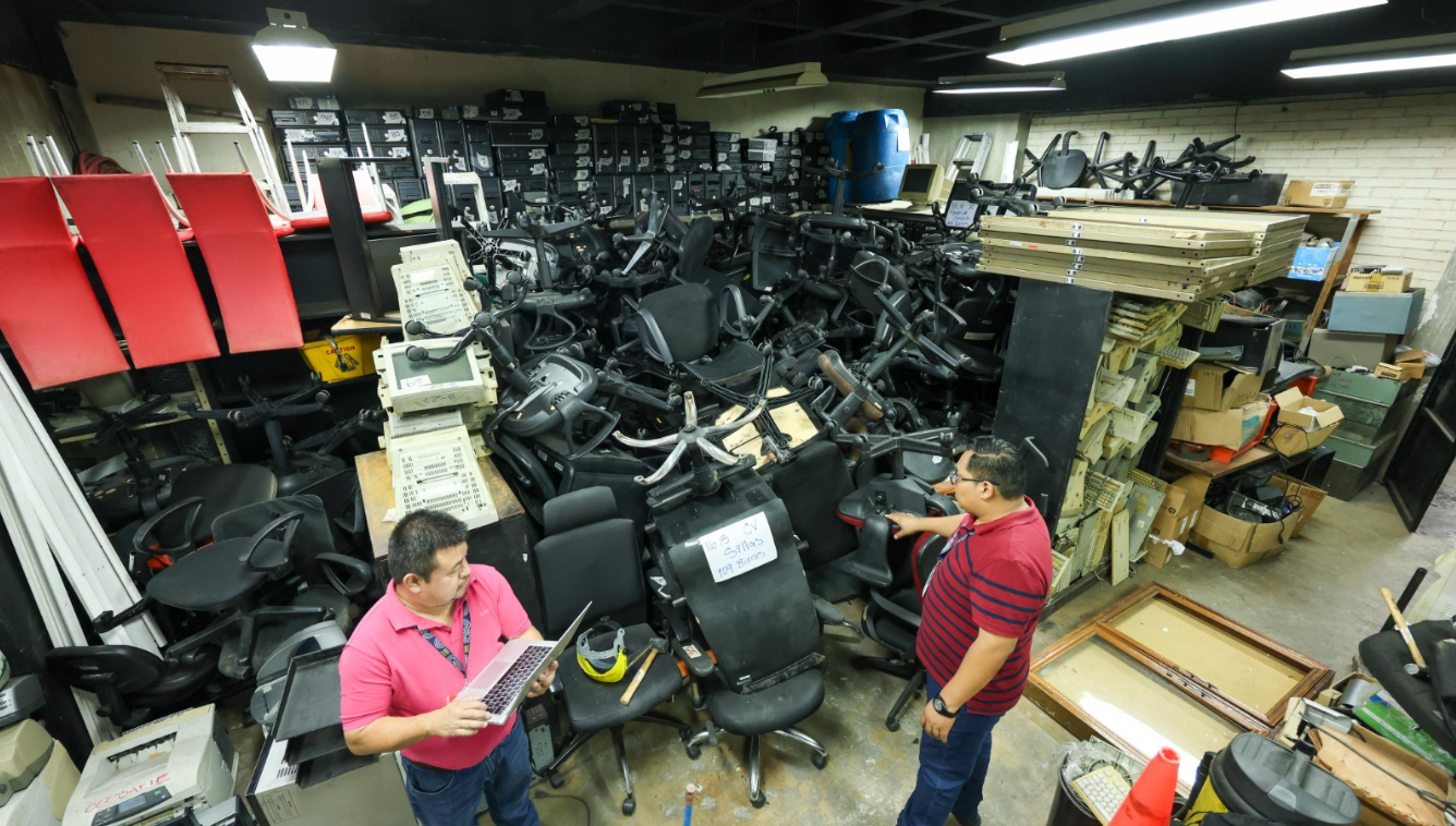 Más de 3 mil 500 personas capacitadas por Minfin en gestión de bienes muebles inservibles