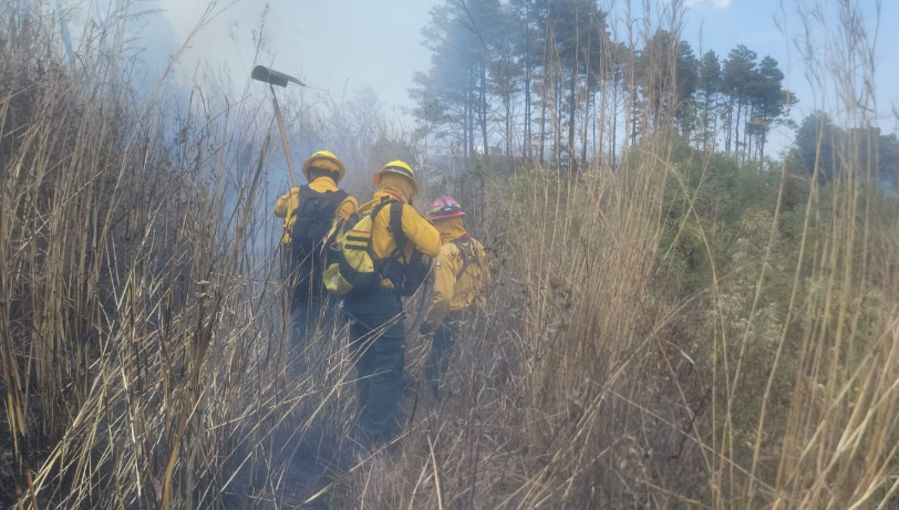 Conred ha liquidado 431 incendios hasta el 23 de marzo. (Foto: Conred)