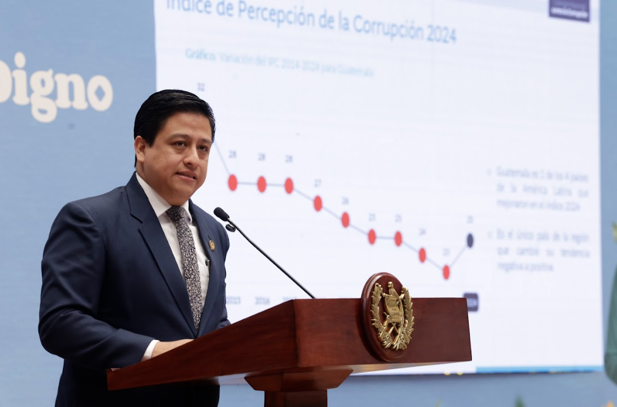 Comisionado Nacional Contra la Corrupción, Julio Flores.