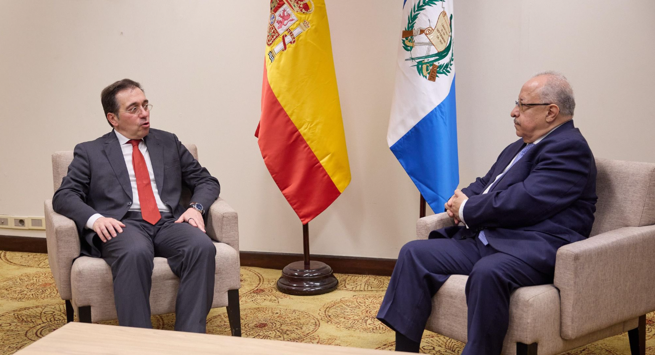 Cancilleres de Guatemala y España se reúnen para abordar temas de interés bilateral