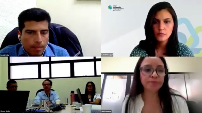 En el encuentro sobre evaluación de proyectos participaron unas 80 integranes de unidades de evaluación de diferentes institucines.