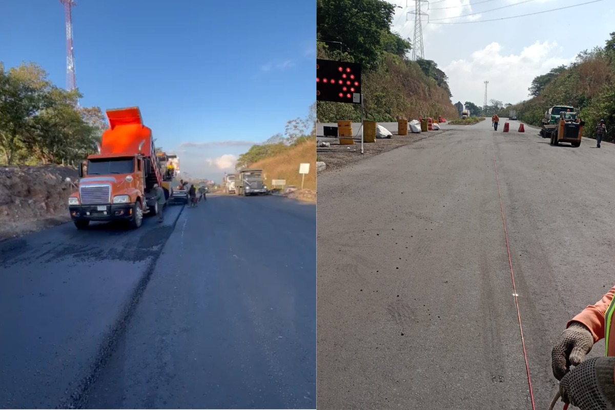 Avanzan los trabajos finales en la autopista Palín-Escuintla