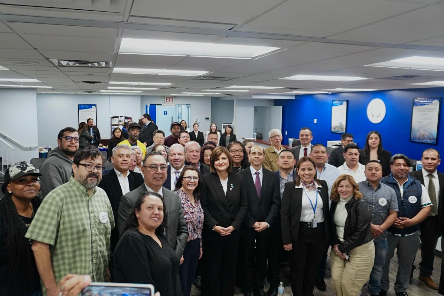 Vicepresidenta desarrolló encuentro con comunidad migrante en Estados Unidos