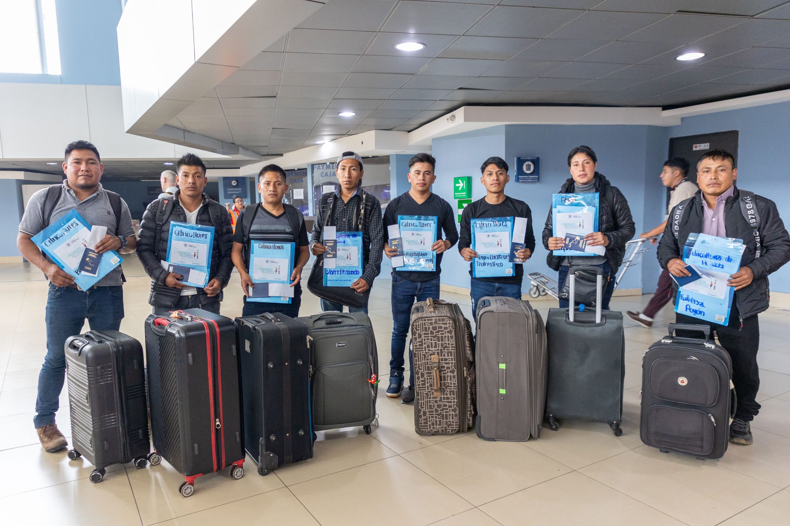 Programa de Trabajo Temporal: Nuevo grupo de 52 guatemaltecos viaja a España