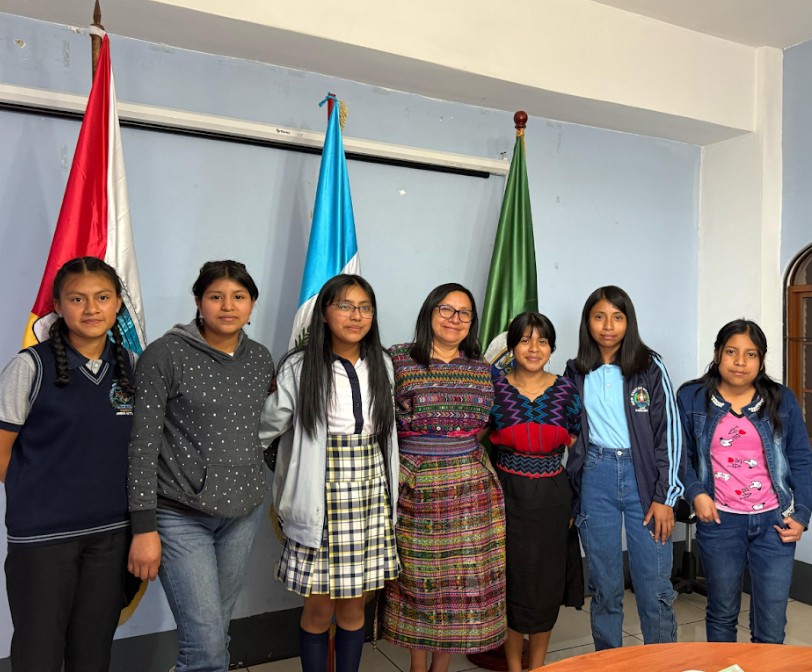 Diálogo por los derechos de las niñas en Chimaltenango