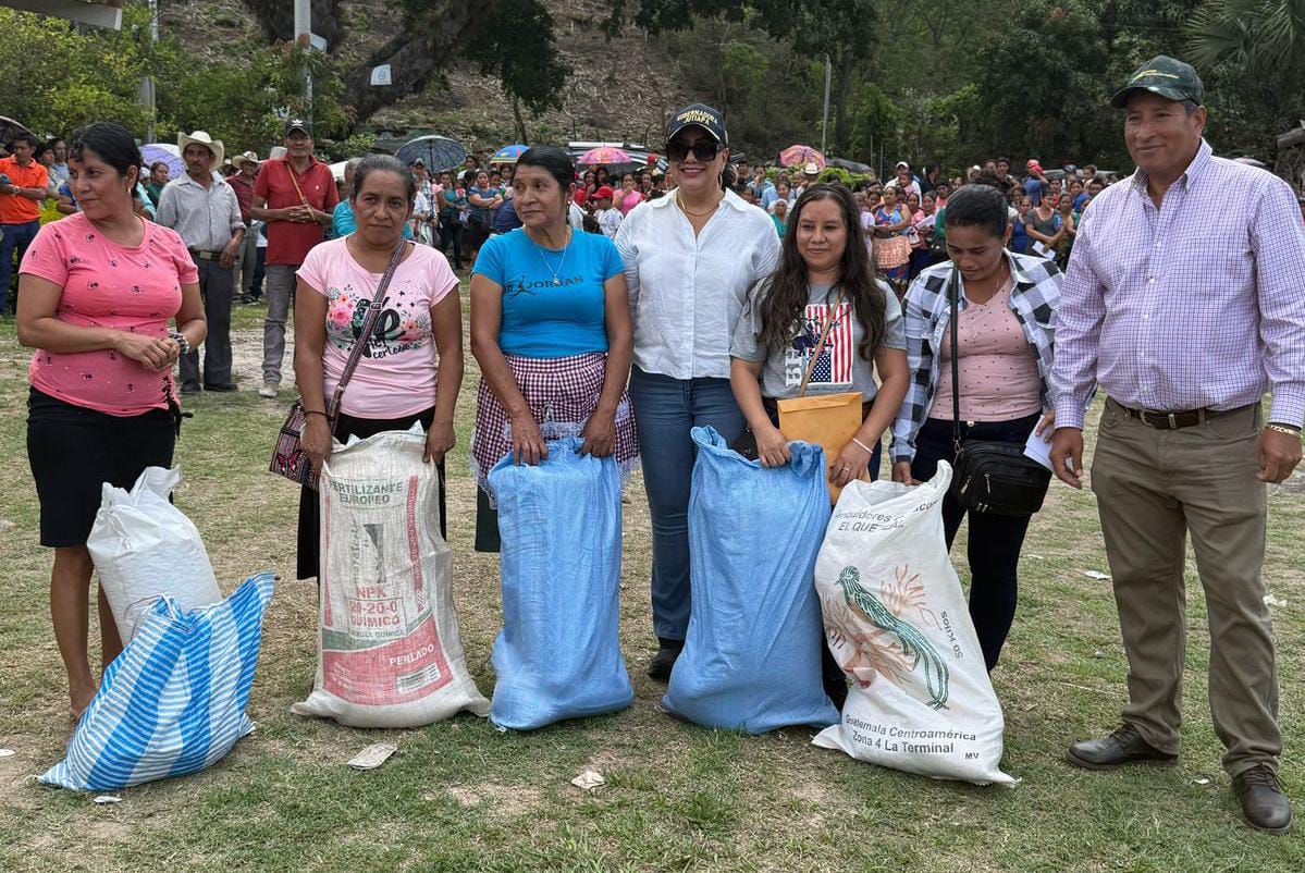 MAGA sigue con la entrega de alimentos en Jutiapa