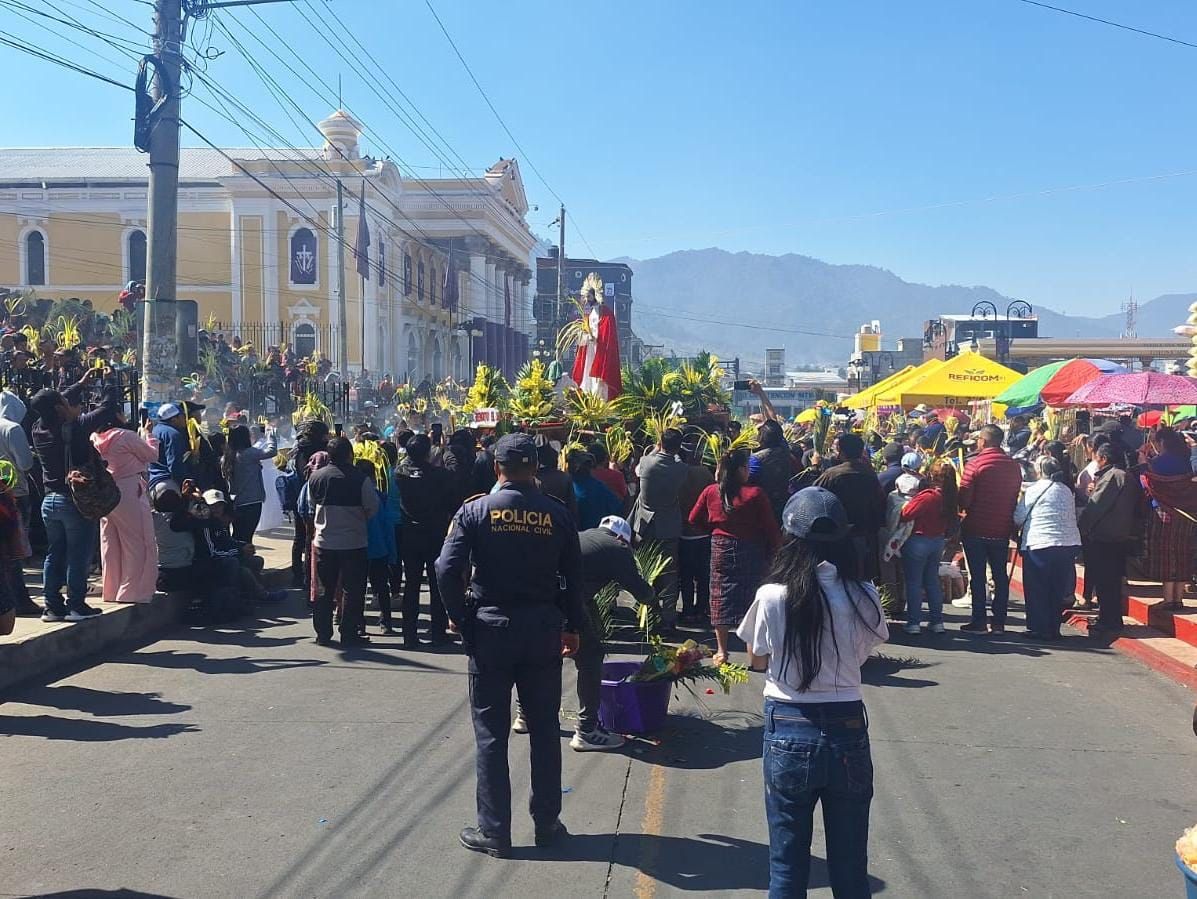 Activación del plan de seguridad Tradiciones Seguras, Cuaresma-Semana Santa 2025 en Totonicapán