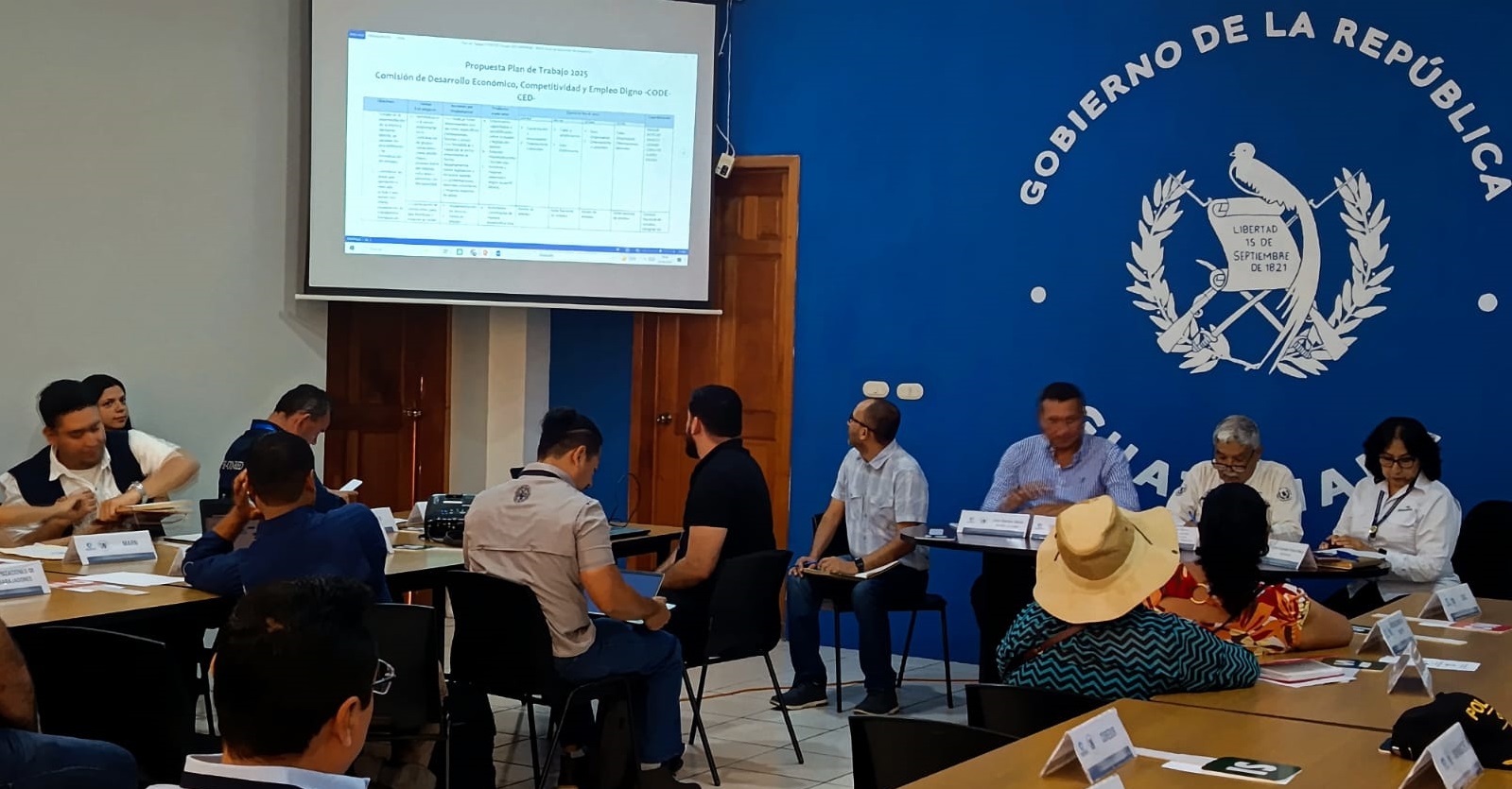 Codede se reúne para abordar temas de desarrollo para Zacapa