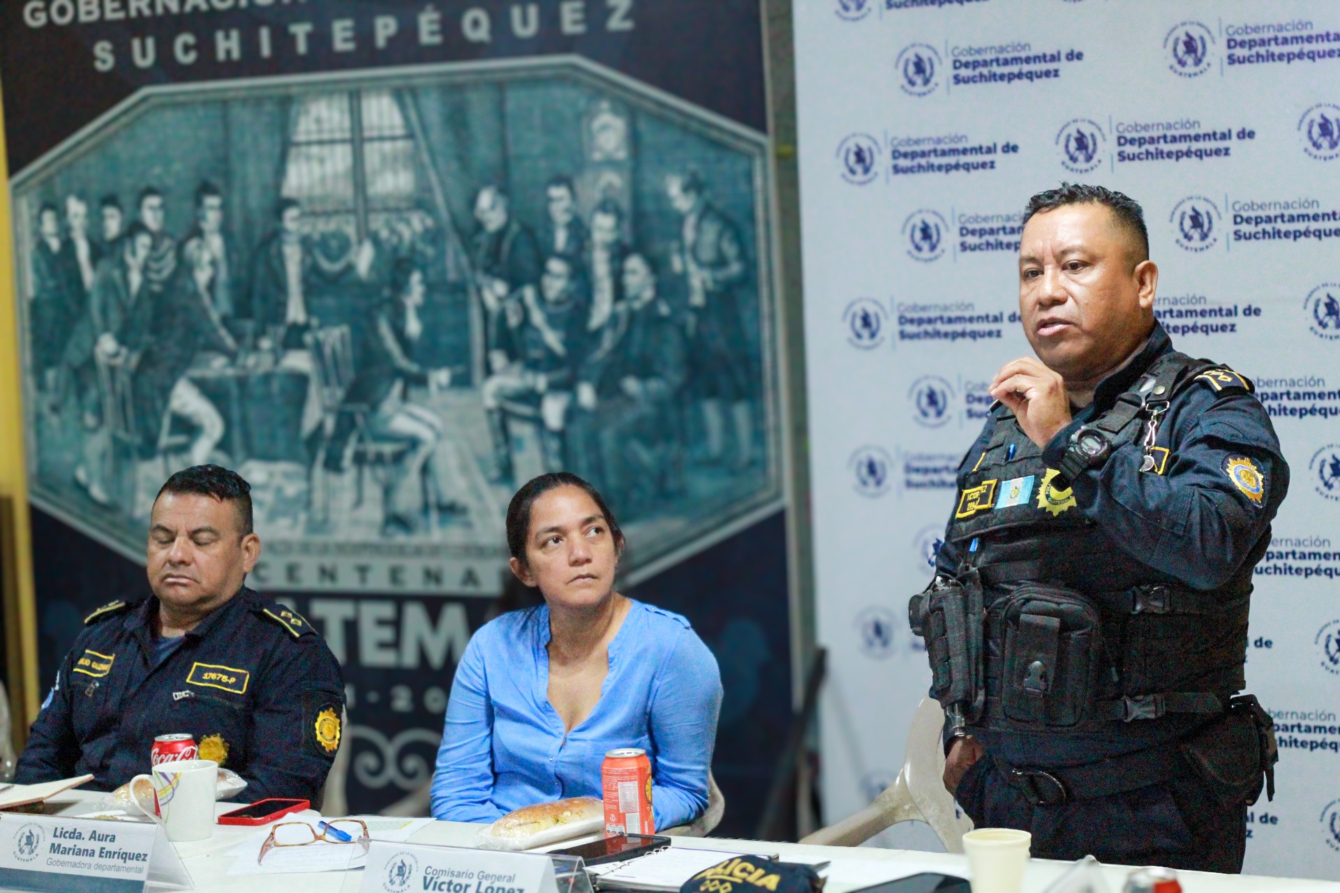 Refuerzan estrategias de seguridad para Semana Santa en Suchitepéquez