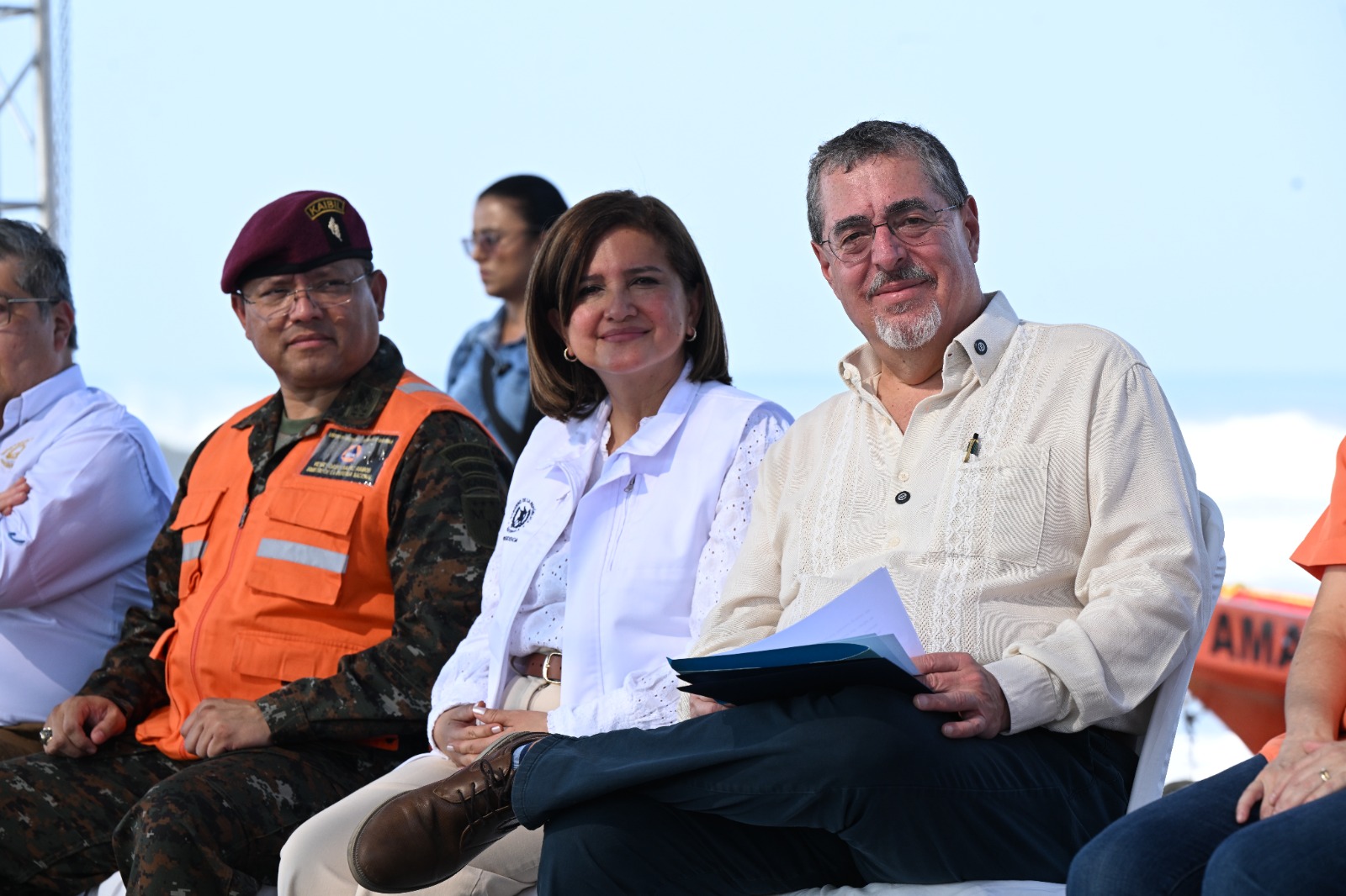 Presidente y vicepresidenta inauguran el sistema de prevención Sinaprese 2025