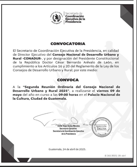 Convocatoria SCEP