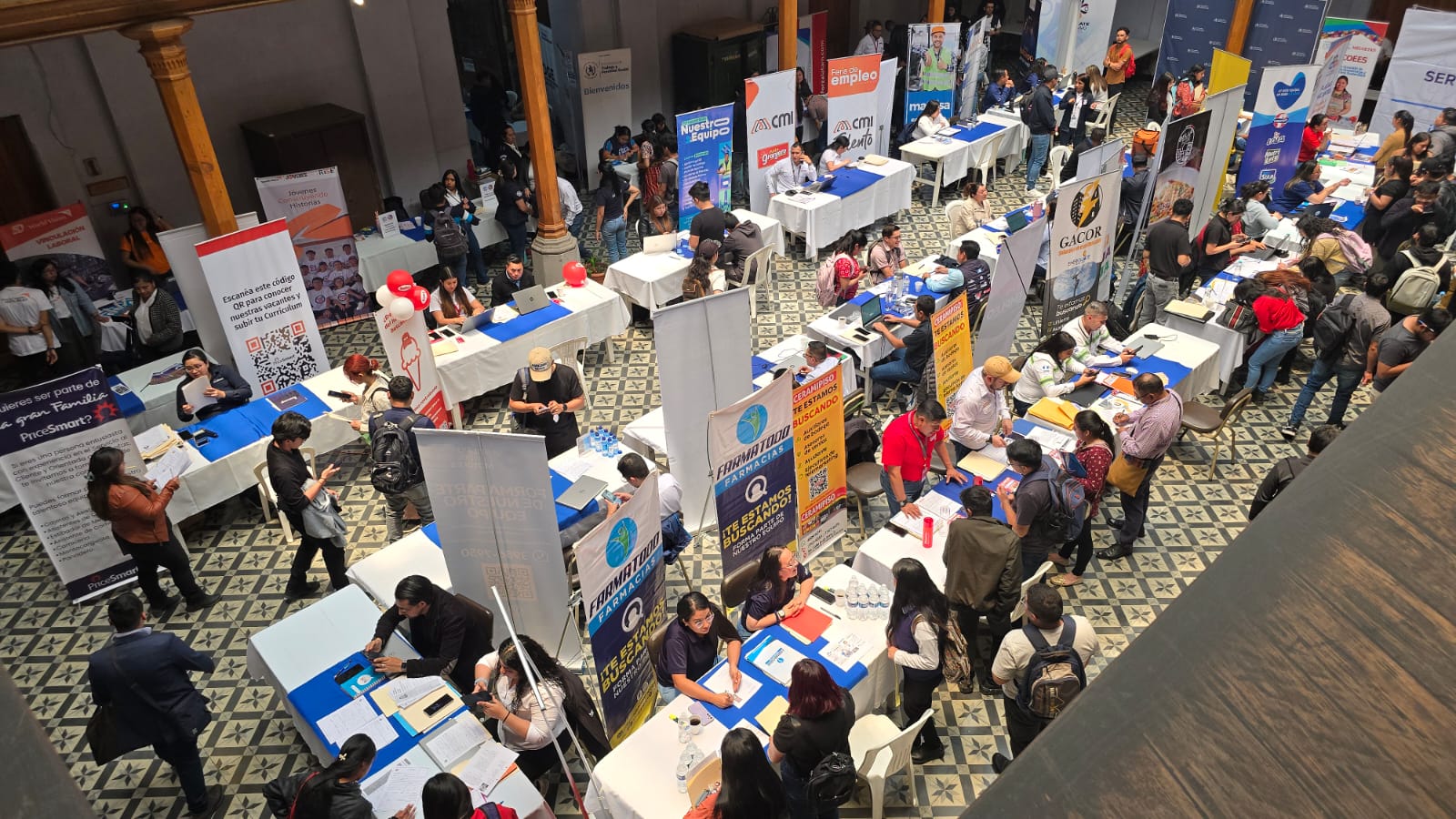 Feria Nacional de Empleo ofrece más de 400 oportunidades laborales a los quetzaltecos