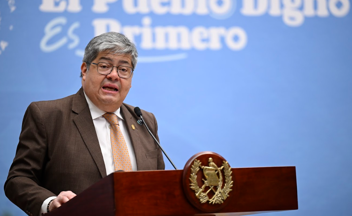 Para una Semana Santa segura, el Ministro de Gobernación presenta planes de seguridad. /Foto: Álvaro Interiano.