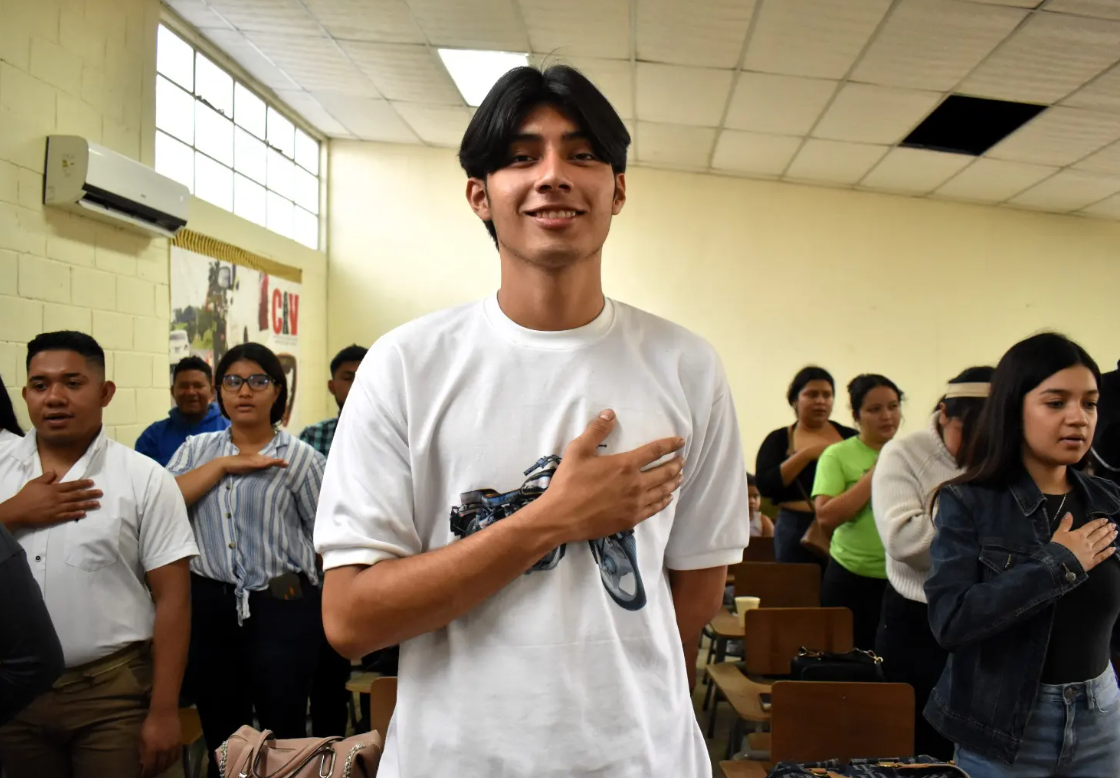 42 jóvenes participan en la primera fase de Programa Servidores Cívicos por la Educación Vial. Foto: CIV.