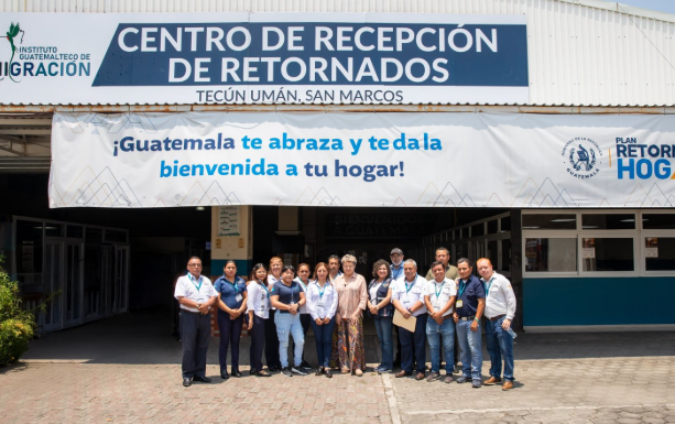 SOSEP y SBS trabajan con el liderazgo de Lucrecia Peinado para el bienestar de los migrantes retornados. /Foto: SOSEP.