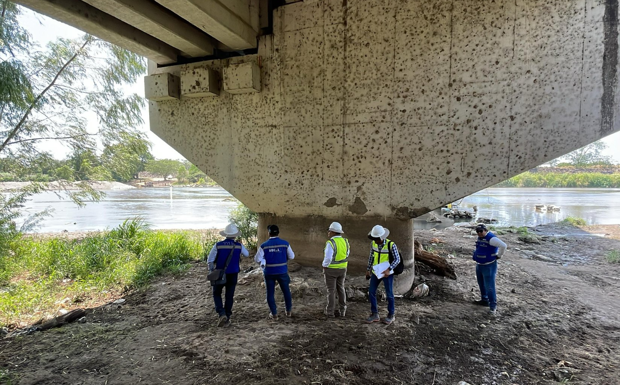 Guatemala y México inspeccionan el puente Rodolfo Robles