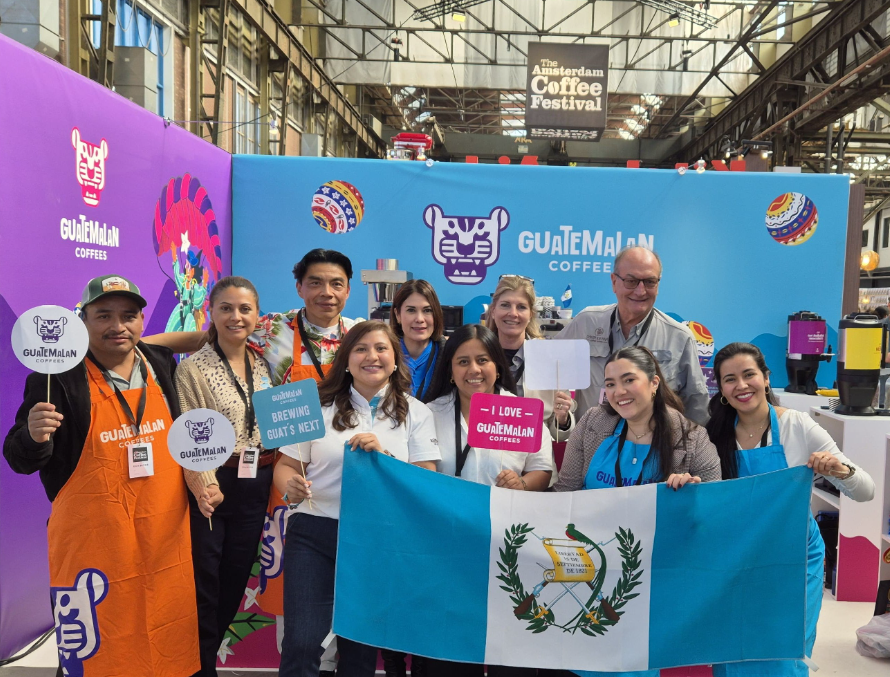 Guatemala exhibe la calidad de su café en el Amsterdam Coffee Festival