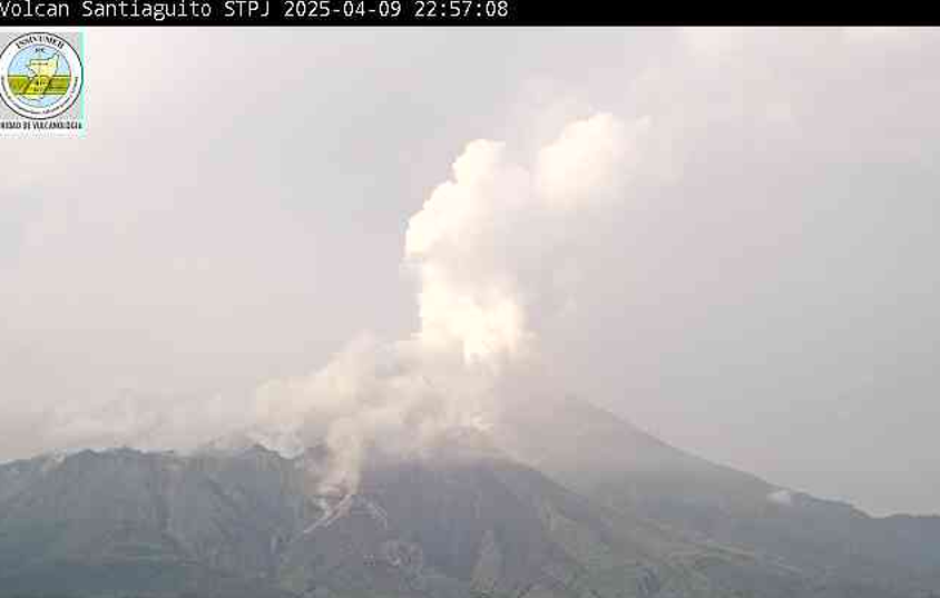 Insivumeh brinda acceso a monitoreo de actividad de los volcanes de Fuego y Santiaguito. (Foto: Insivumeh)