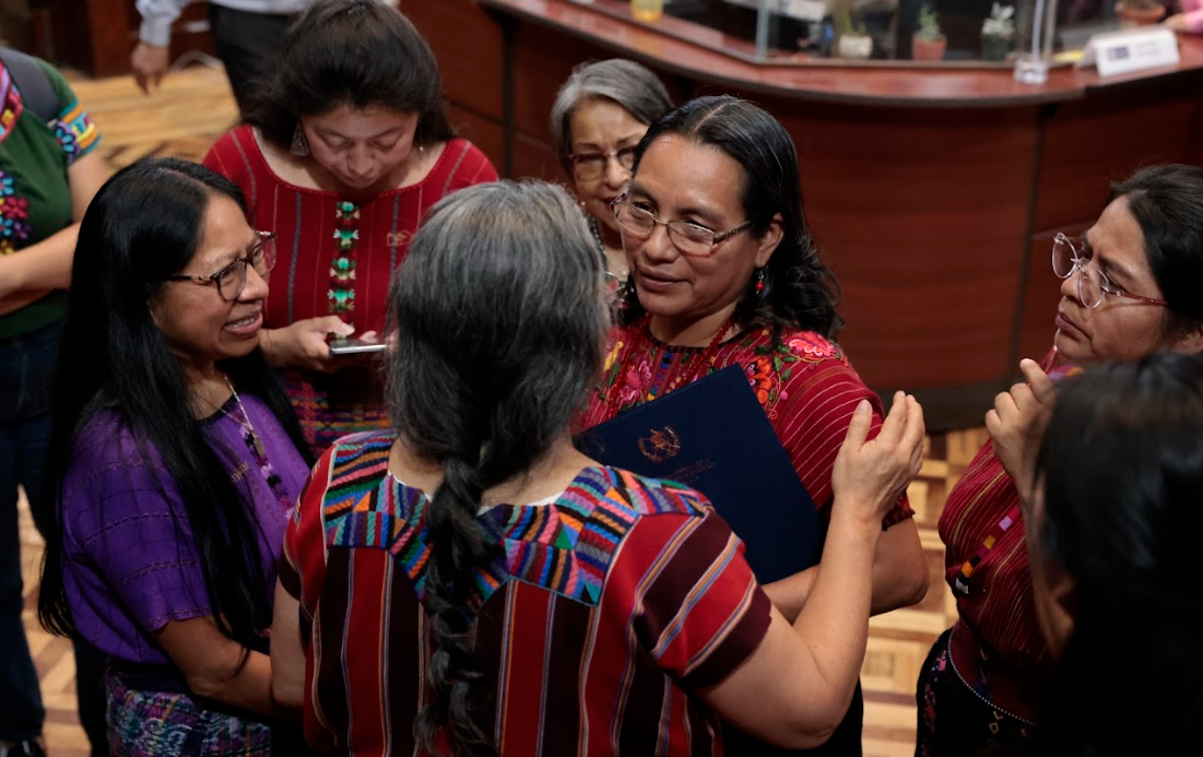 Ana López fue juramentada como la nueva secretaria Presidencial de la Mujer. (Foto: Noé Pérez)