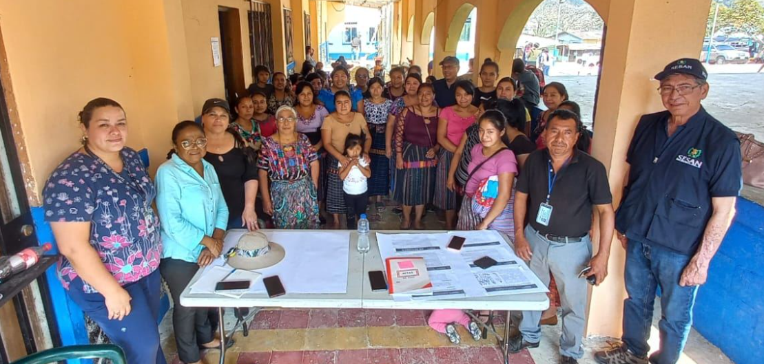 Conforman Cocosan en aldea San José Nacahuil./Foto: Sesan.