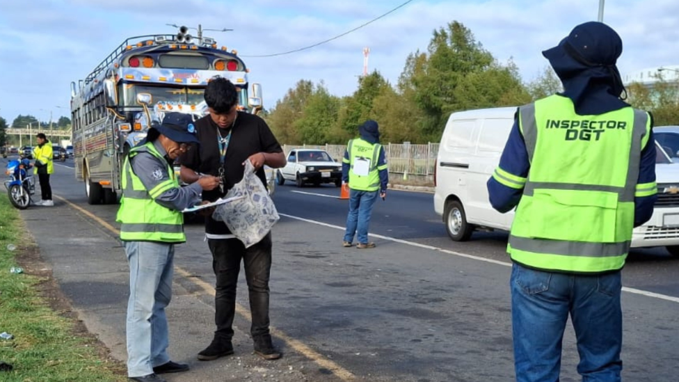DGT y Provial desarrollan operativo en carretera a El Salvador