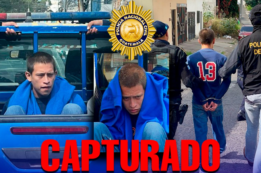 PNC captura a alias “Travieso”, presunto marero de la mara “Salvatrucha”