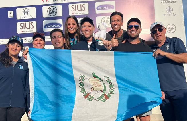 ¡En la mira del mundo!  Jean Pierre Brol y Adriana Ruano entre los mejores en el ranking mundial de tiro