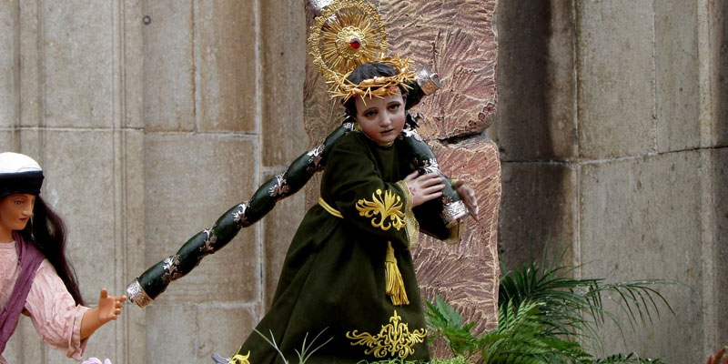 Nazareno de la Demanda, el Jesús niño camino al Calvario