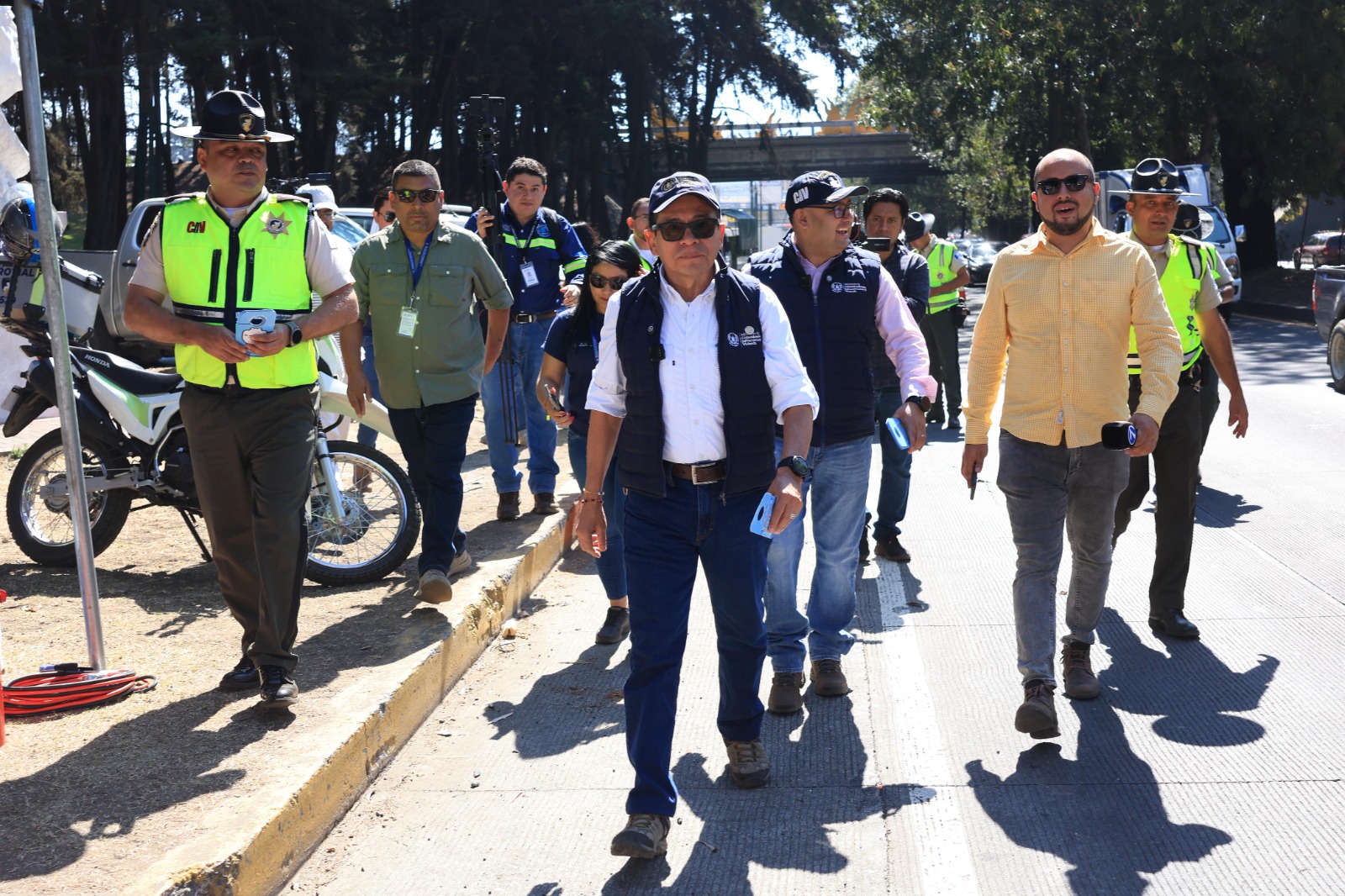 Ministro del CIV supervisa acciones para la prevención de hechos de tránsito durante la Semana Santa